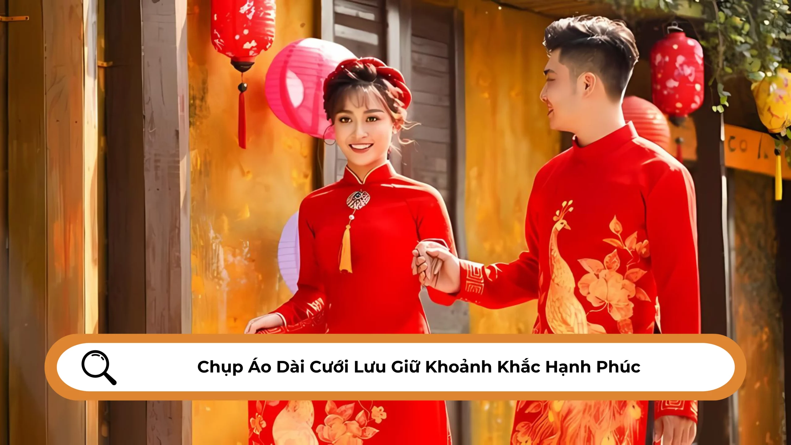 Chụp Áo Dài Cưới Lưu Giữ Khoảnh Khắc Hạnh Phúc